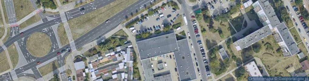 Zdjęcie satelitarne Wojska Polskiego ul.
