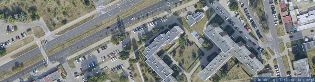 Zdjęcie satelitarne Wojska Polskiego ul.