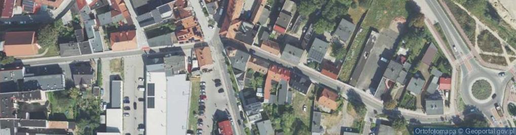 Zdjęcie satelitarne Wodna ul.