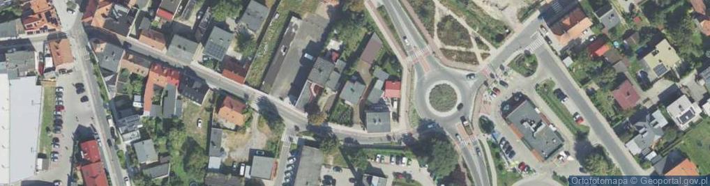 Zdjęcie satelitarne Wodna ul.