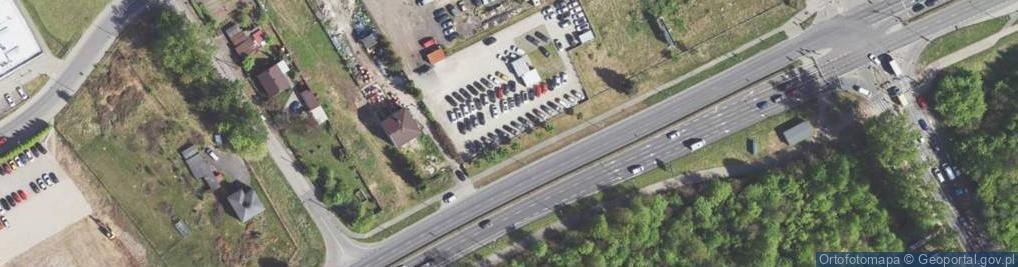 Zdjęcie satelitarne Wojska Polskiego ul.