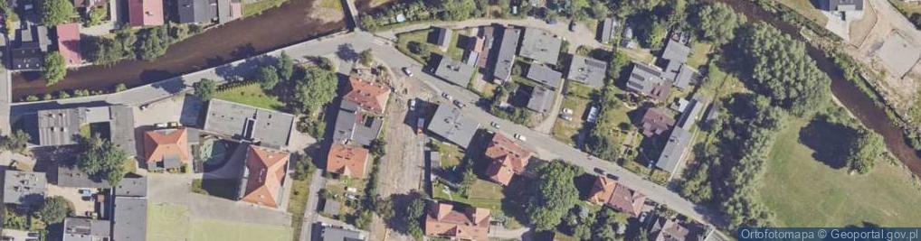 Zdjęcie satelitarne Wodna ul.