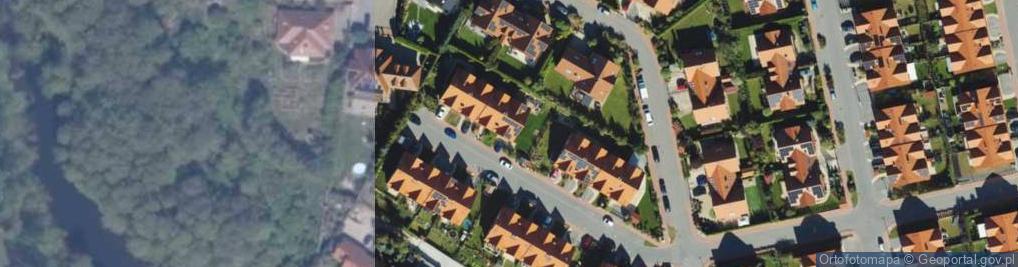 Zdjęcie satelitarne Wodna ul.