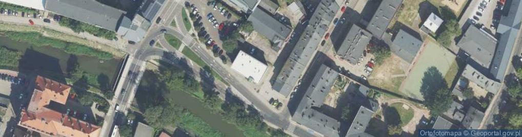 Zdjęcie satelitarne Wodna ul.