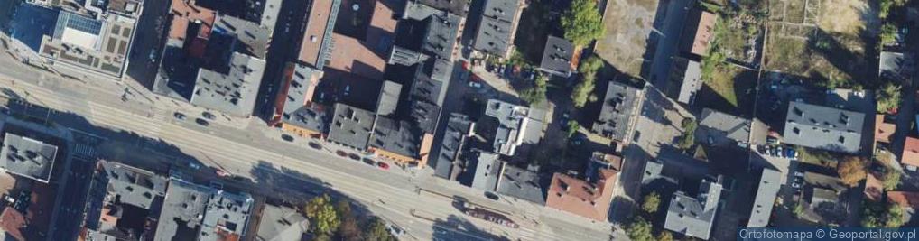 Zdjęcie satelitarne Wodna ul.