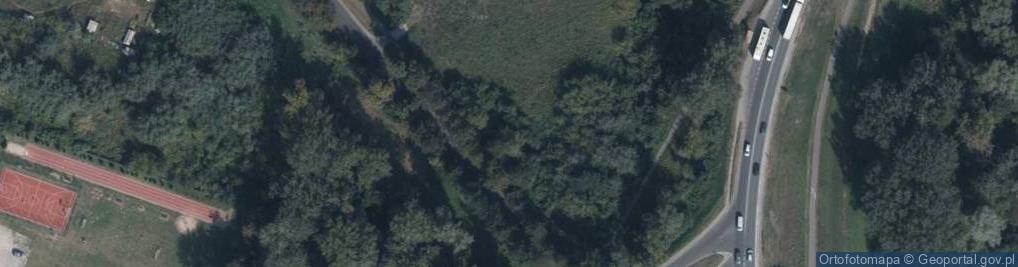 Zdjęcie satelitarne Wojska Polskiego ul.