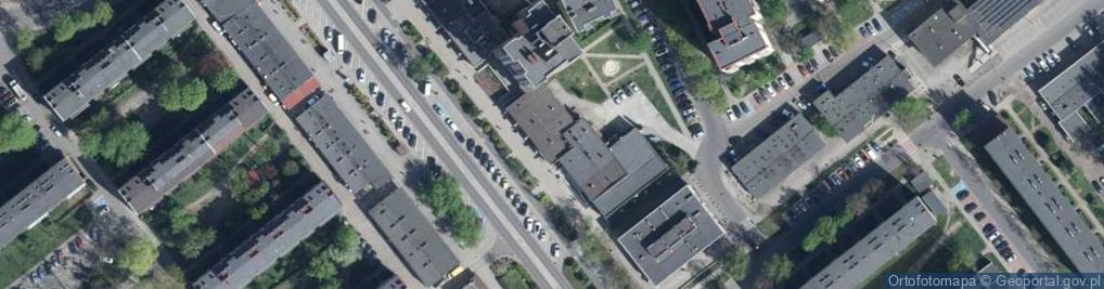 Zdjęcie satelitarne Wojska Polskiego ul.