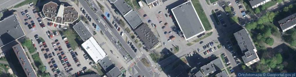 Zdjęcie satelitarne Wojska Polskiego ul.