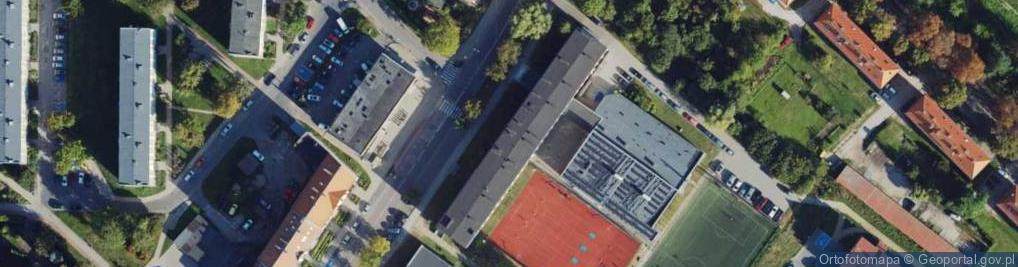 Zdjęcie satelitarne Wojska Polskiego ul.