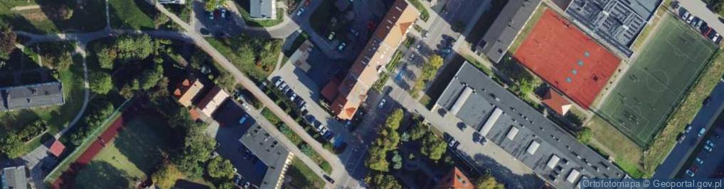 Zdjęcie satelitarne Wojska Polskiego ul.