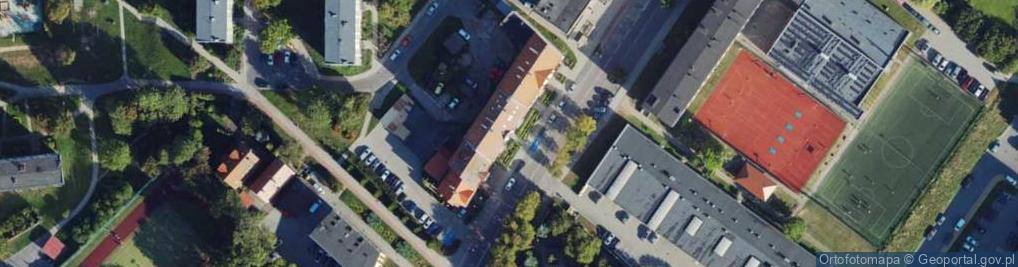 Zdjęcie satelitarne Wojska Polskiego ul.
