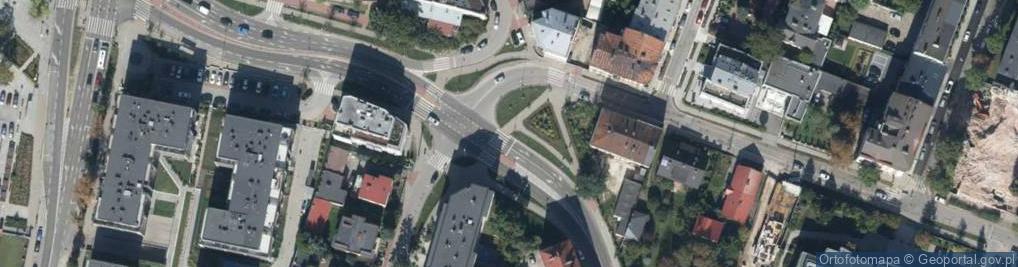 Zdjęcie satelitarne Wojska Polskiego ul.