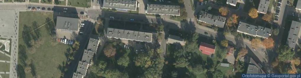 Zdjęcie satelitarne Wojska Polskiego ul.