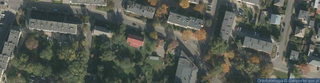 Zdjęcie satelitarne Wojska Polskiego ul.