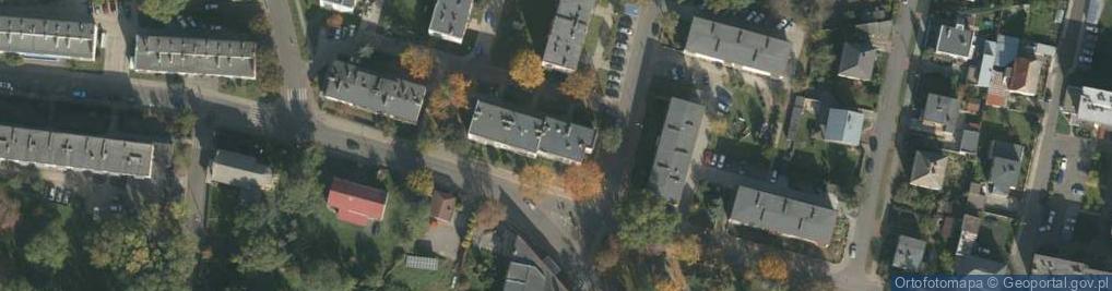 Zdjęcie satelitarne Wojska Polskiego ul.