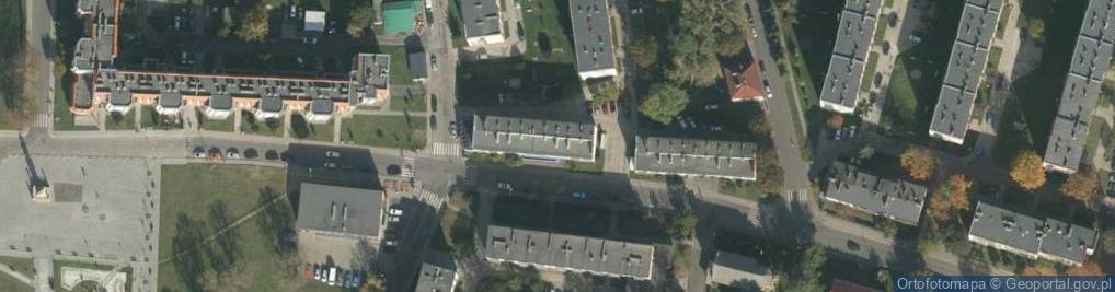 Zdjęcie satelitarne Wojska Polskiego ul.