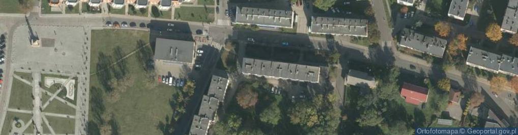 Zdjęcie satelitarne Wojska Polskiego ul.