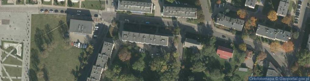Zdjęcie satelitarne Wojska Polskiego ul.