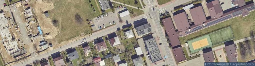 Zdjęcie satelitarne Wojska Polskiego ul.