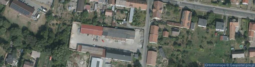 Zdjęcie satelitarne Wojskowa ul.