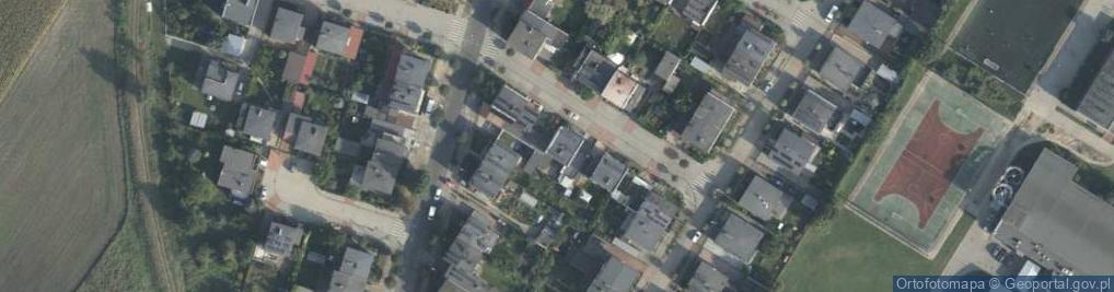Zdjęcie satelitarne Wojska Polskiego ul.