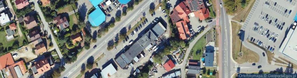 Zdjęcie satelitarne Wojska Polskiego ul.
