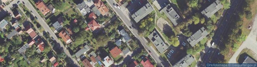 Zdjęcie satelitarne Wojska Polskiego ul.
