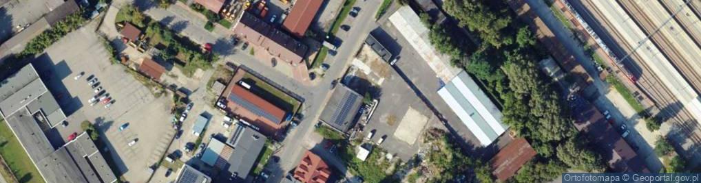 Zdjęcie satelitarne Wodna ul.