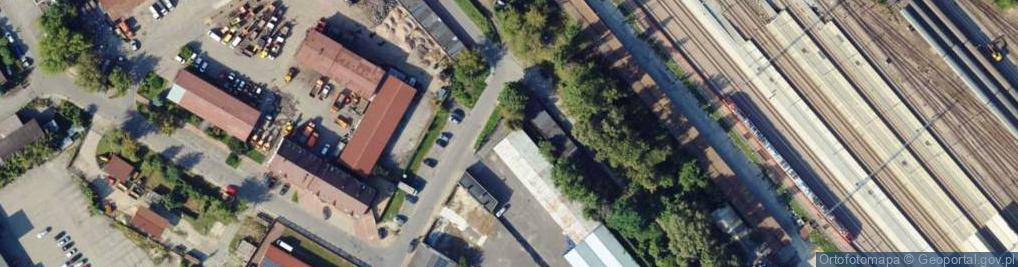 Zdjęcie satelitarne Wodna ul.
