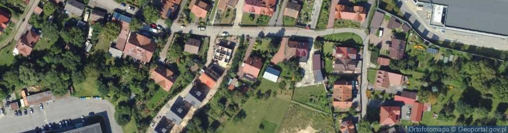 Zdjęcie satelitarne Woźniców ul.