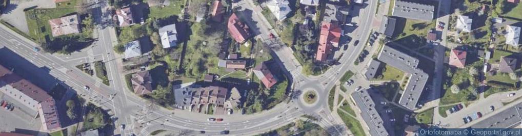 Zdjęcie satelitarne Wojska Polskiego ul.