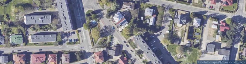 Zdjęcie satelitarne Wojska Polskiego ul.