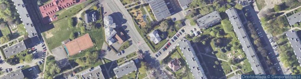 Zdjęcie satelitarne Wojska Polskiego ul.