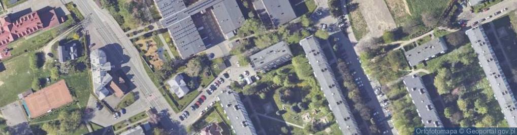 Zdjęcie satelitarne Wojska Polskiego ul.