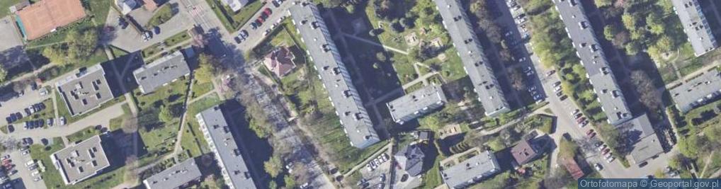 Zdjęcie satelitarne Wojska Polskiego ul.