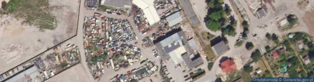 Zdjęcie satelitarne Wodociągowa ul.