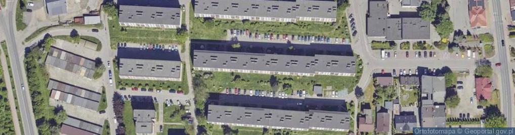 Zdjęcie satelitarne Wojska Polskiego ul.