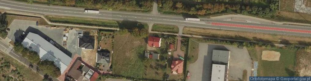 Zdjęcie satelitarne Wojska Polskiego ul.