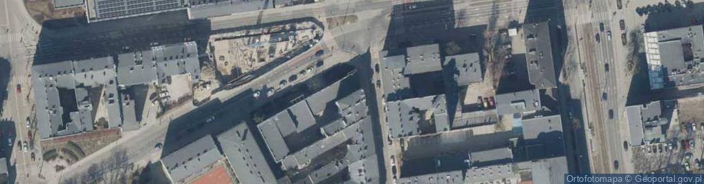 Zdjęcie satelitarne Wólczańska ul.