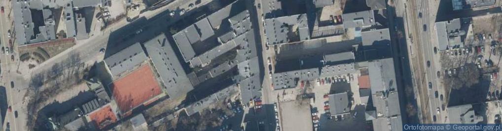 Zdjęcie satelitarne Wólczańska ul.