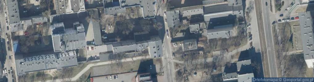 Zdjęcie satelitarne Wólczańska ul.