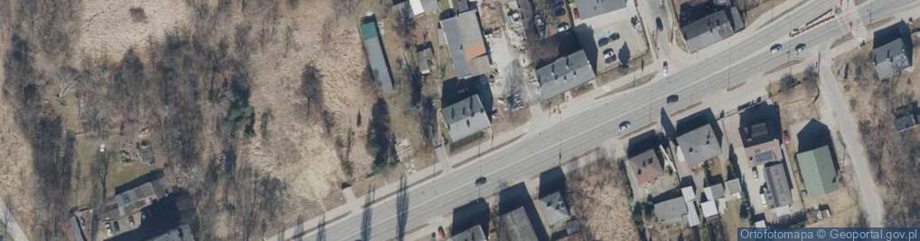 Zdjęcie satelitarne Wojska Polskiego ul.