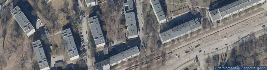 Zdjęcie satelitarne Wojska Polskiego ul.