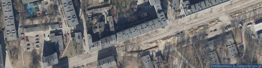 Zdjęcie satelitarne Wojska Polskiego ul.
