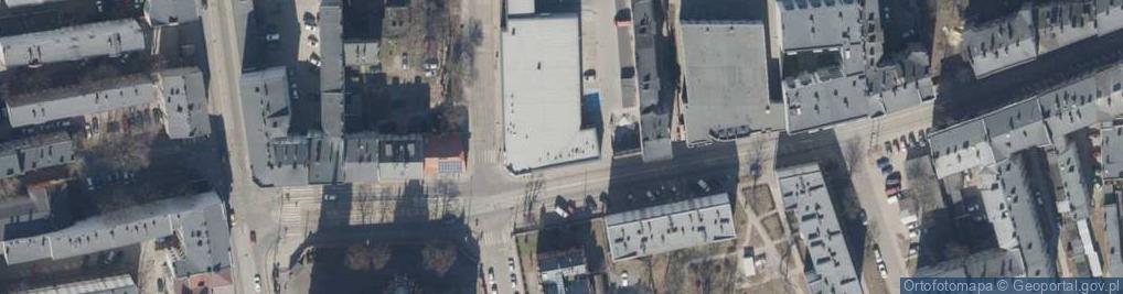 Zdjęcie satelitarne Wojska Polskiego ul.