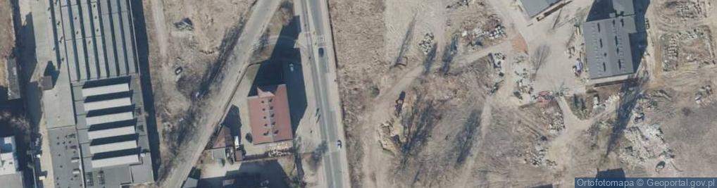 Zdjęcie satelitarne Wólczańska ul.