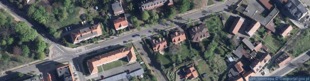 Zdjęcie satelitarne Wojska Polskiego ul.