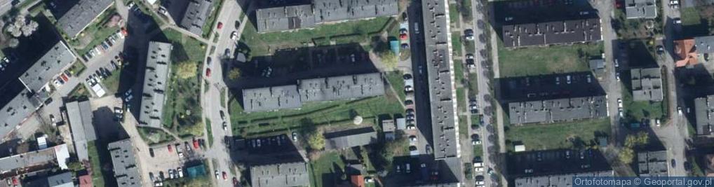 Zdjęcie satelitarne Wojska Polskiego ul.