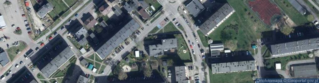 Zdjęcie satelitarne Wojska Polskiego ul.