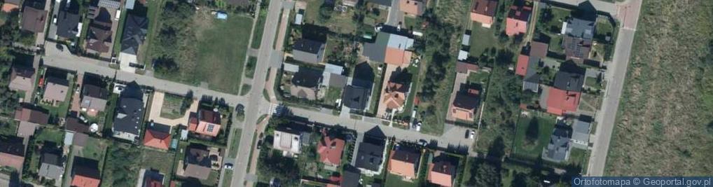 Zdjęcie satelitarne Wojskiego ul.